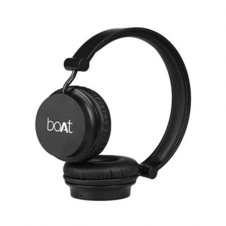 boAT Bluetooth Headset (Black, Wireless over the head) (BOATROCKERZ410)