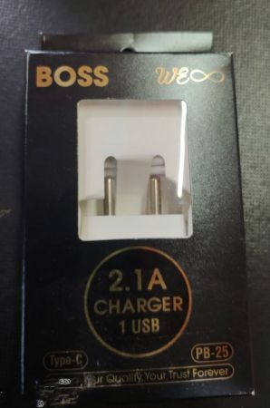 Walta Elite BOSS PB25 Type C  Charger 1USB 2.1 AMP