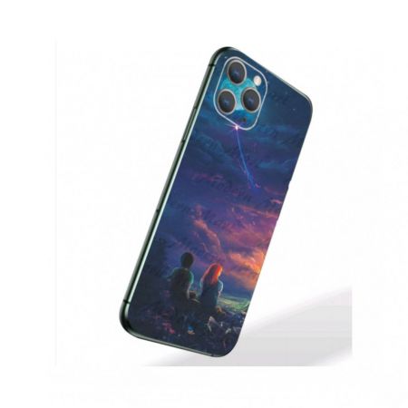 Mobile Skin-  Engrave Printed Designer Vinyl Mobile Back Skin Sticker